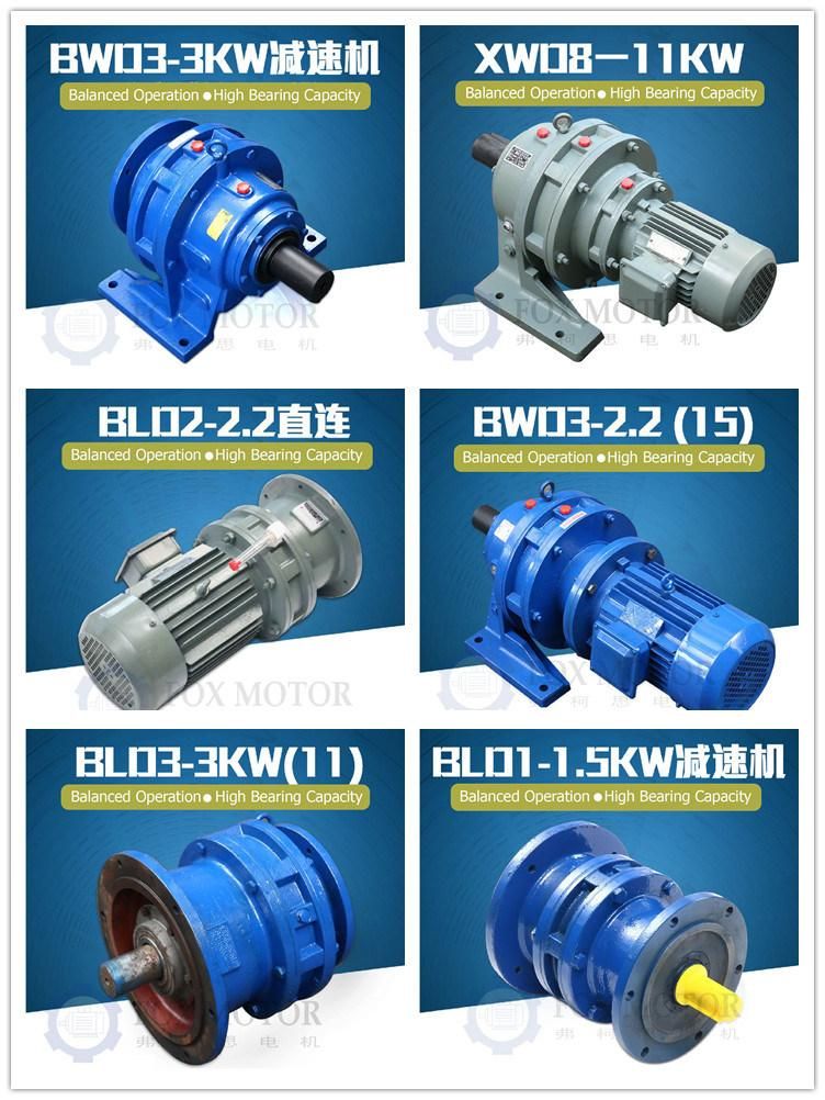 Cycloidal B/X series transmission gearbox industrial gear Speed Reducer for Bucket Conveyors Industry