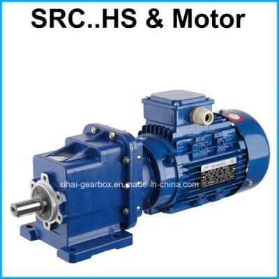 Output Shaft Wiht Helical Gear Motor Gearbox