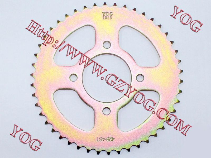 Motorcycle Rear Big Sprocket Tvs Star Tvs100