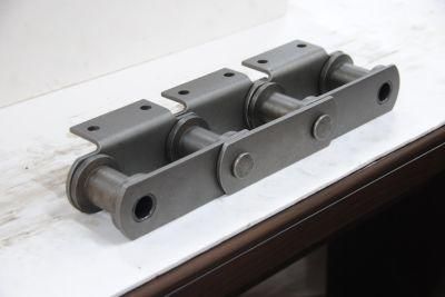 P101.6f84A2 Industrial Transmission Gear Reducer Conveyor Parts Large Pitch ISO and ANSI Standard Driving Conveyor Chains with Attachments