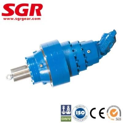 Inline Planetary Gearbox Gearmotor Used for Arm Hole Mining Chain Saws
