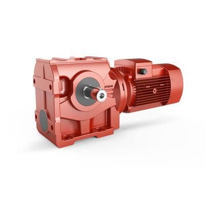 S Series Flange Mounted 90 Degree Worm Gear Motor Gearbox