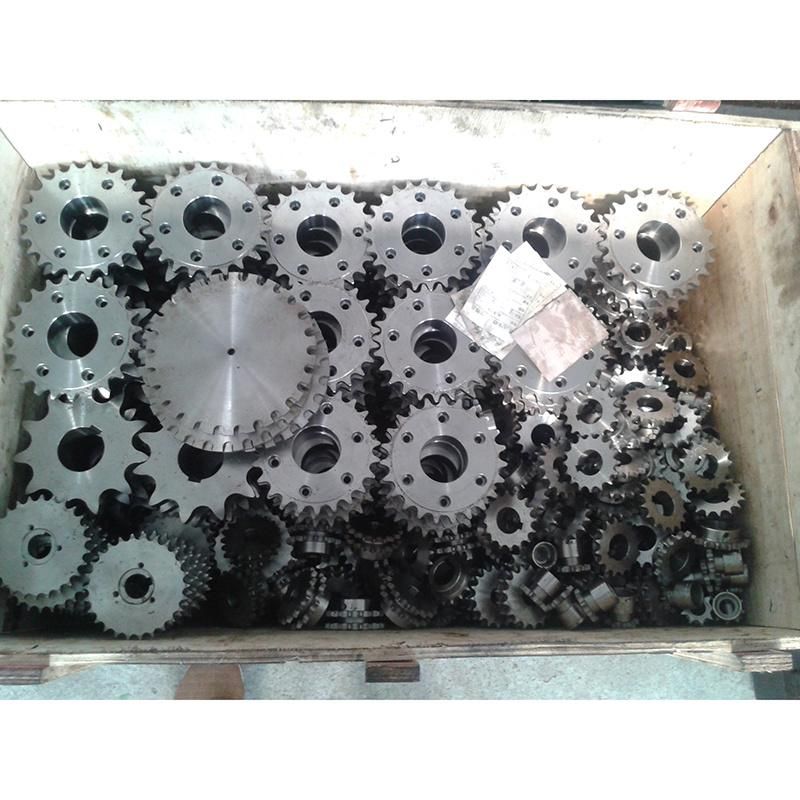 Big Worm Gear Drive Shaft on Mining Machinery