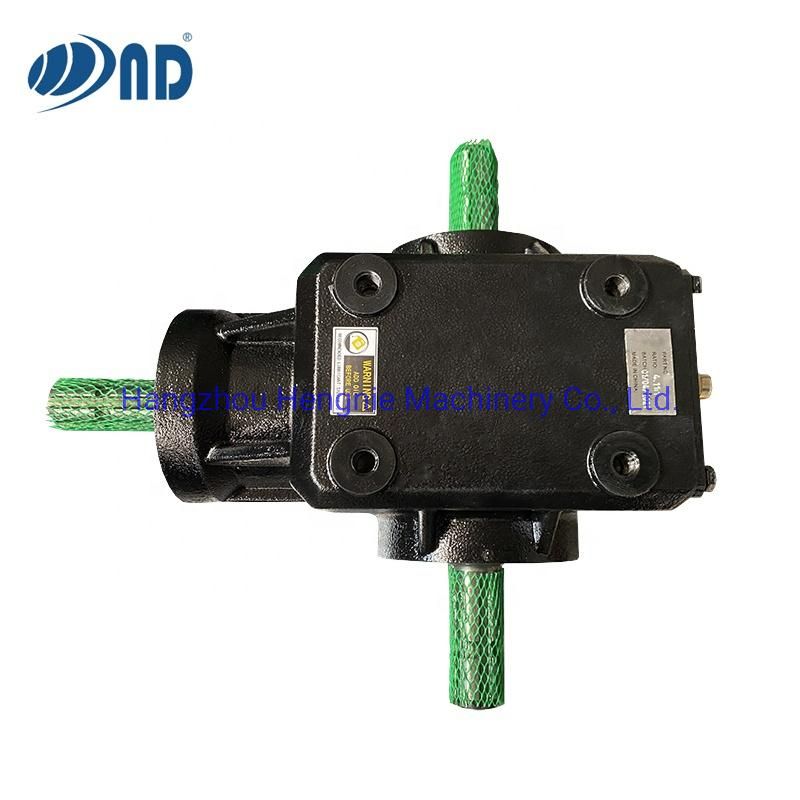 Agricultural Machinery Gearbox for Rotary Tiller Harvester Power Harrow Mixer Feeder Manure Spreader Mulcher Post Hole Digger Agriculture Machine Gear Box Pto