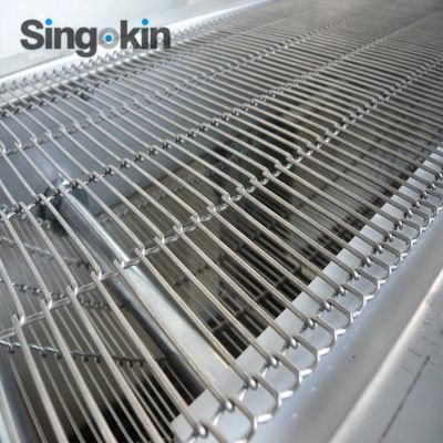 1mm 2mm Wire Metallic Stainless Steel Mesh Conveyor Belt Dryer for Cream