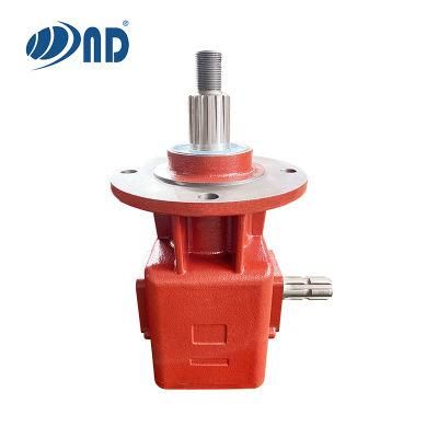 Agricultural Pto Gearbox for Rotary Flail Grass Brush Cutter Finishing Lawn Mower Slasher Agriculture Garden Machine Coupling Bevel Gear Box