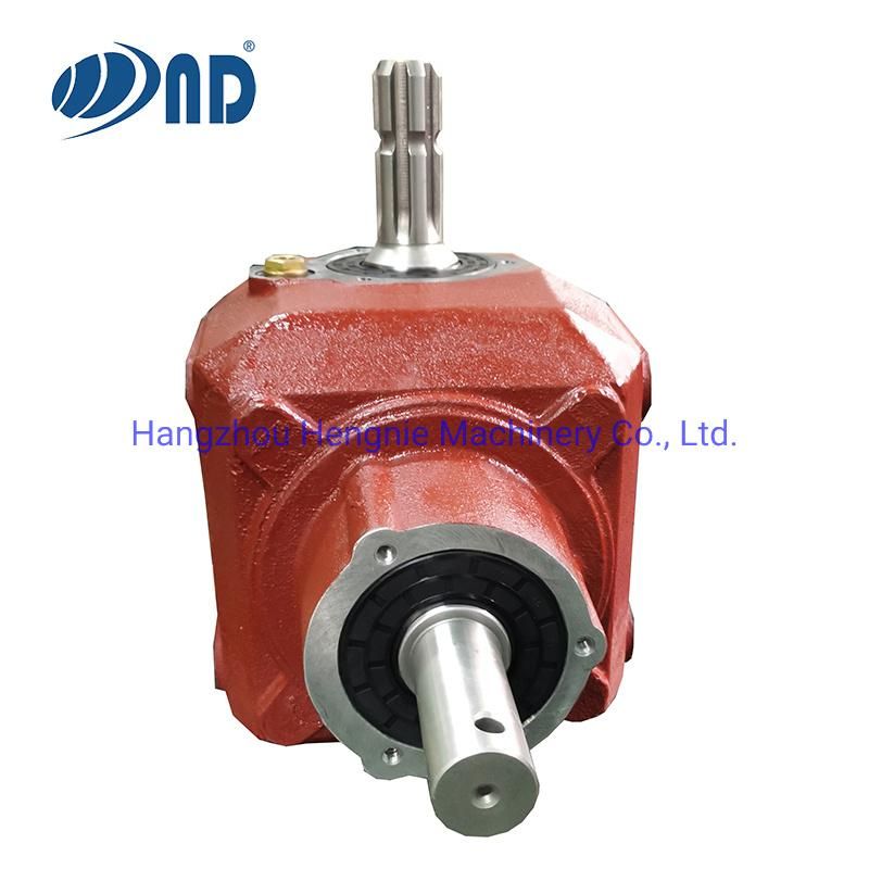 Pto Agricultural Gearbox for Feeder Mixer Snow Tillers Power Harrow Post Hole Digger Earth Auger Manure Spreader Reducer Transmission Agriculture Gear Box