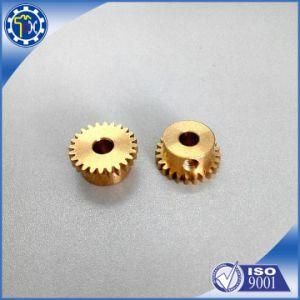 Custom Precision CNC Machining Copper Spur Gear