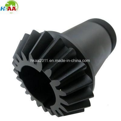 OEM Black Hardened Steel Bevel Wheel Gear Shaft for Gearbox