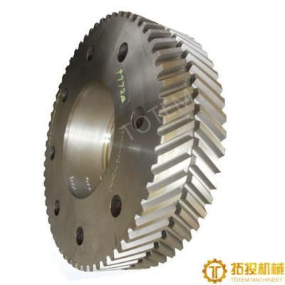 Totem Large Casting Herringbone Gear Wheel with Big Module Manufacturer