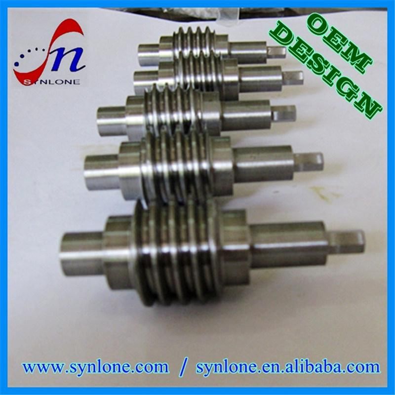 OEM Supplier Worm Gear and Worm Shaft, Worm Wheel Shaft