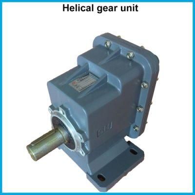 Src01 Motor Two-Staged Speed Reduction Helical Gearbox Reducer