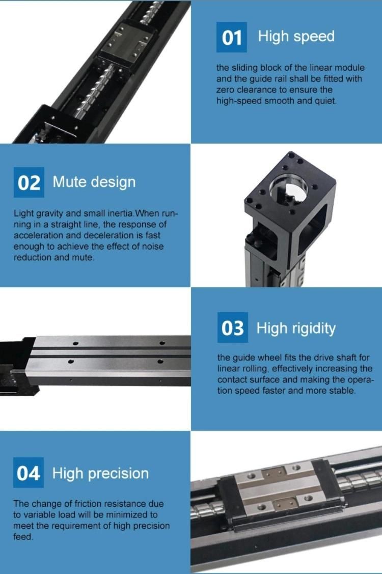 Linear Guide Module Kt60-10p-300A1-F2CS0 for Single Axis Robot