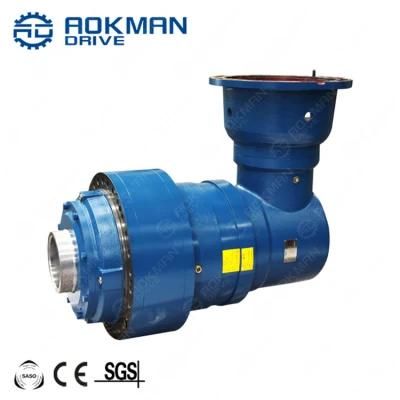 Aokman Big Torque 3 Stage P3K Series Right Angle Electric Motor Planetary Gearbox