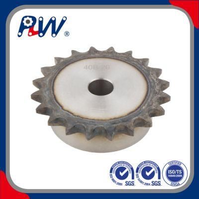40b-20 DIN Standard Tooth Surface Heating Treatment Sprocket for B Series Roller Chain