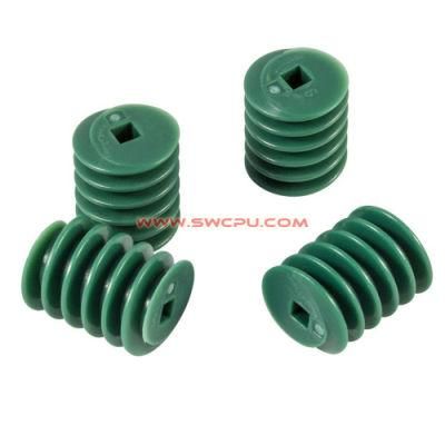 Casting Soft Polyurethane Spiral Gear with Bearing Core / Shaft Gear
