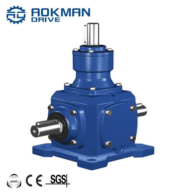 Light Weight T Series 90 Degree Small Helical Bevel Gear Reducer