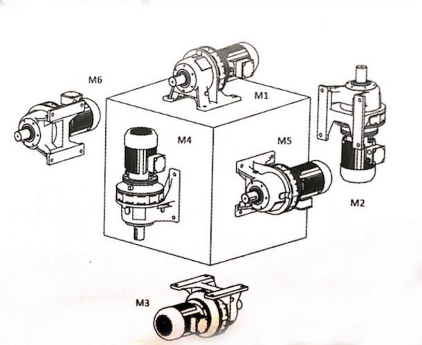 Cycloidal Pin Wheel Speed Reducer for Screw Conveyor