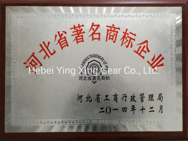 Drilling Machine/ Pile-Driver Tower Module 6 and 23 Teeth for Customized Gear Shaft
