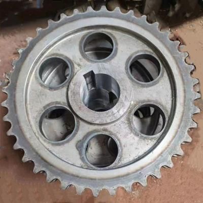 Professional Non-Standard Factory OEM Steel Hard Teeth Roller Chain Sprocket Without Hub