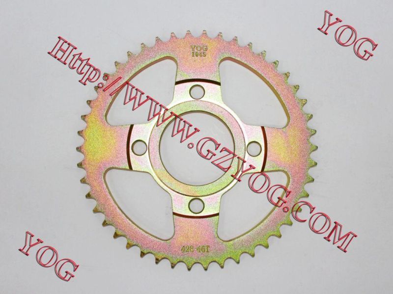 Motorcycle Rear Big Sprocket Tvs Star Tvs100