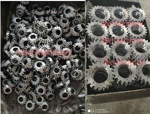 Special Steel Bevel Gear with Solt Bath Nitride Surface Treatment