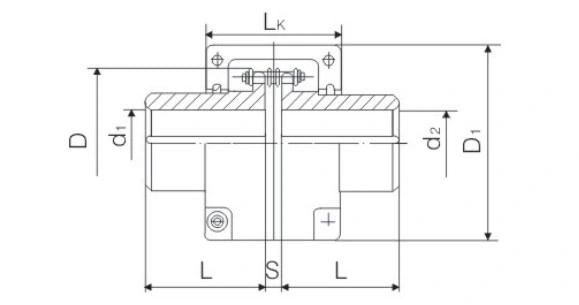 Roller Chain Shaft Coupling Flexible Coupling