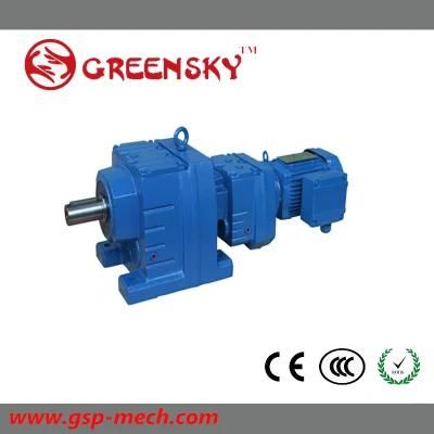 Helical Gear Motor R Series Low Speed High Efficiency