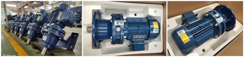 Coaxial Output Cycloidal Gearbox with Big Torque for Impact and Loading Situations