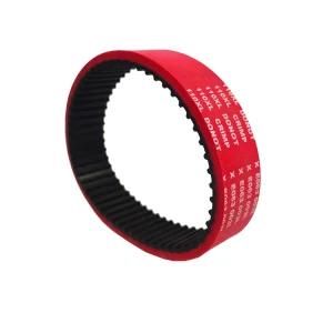 Red Rubber Coating Toothed Belt for Film Pull Down