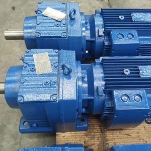 RF37-167 Foot Mounting Helical Gearbox Speed Reducer Helical Gear Box