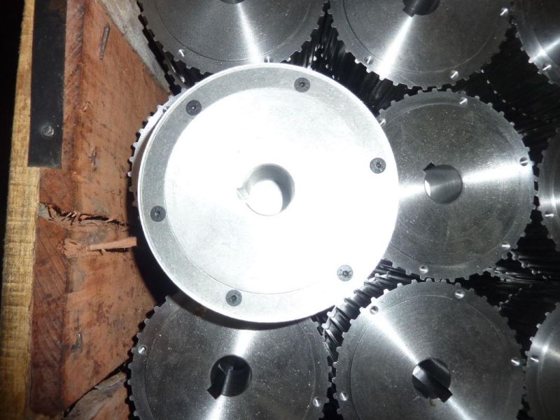 Htd 3m 5m 8m 14m Taper Bush Timing Belt Pulley Steel or Aluminum Toothed Belt Wheel