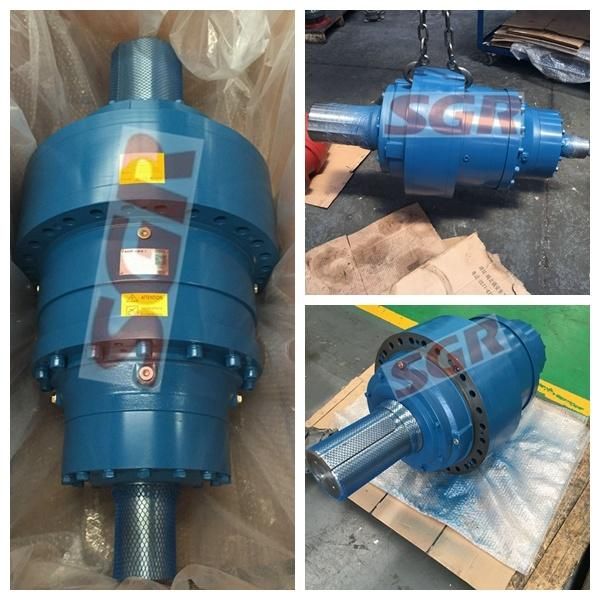 High Torque 3 Stage Inline Planetary Gear Speed Reducer, Gearmotors, Gearboxes Equal to Bonfigiloli 300 Series Application for Conveyer Belt