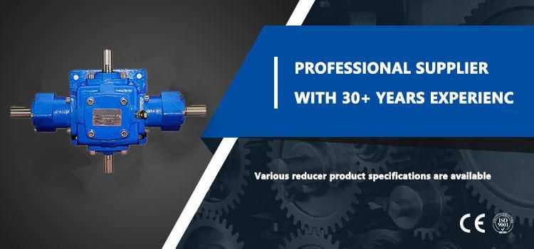 Spiral Bevel Gear Reducer Bevel Gearboxes 1 To1, 2 To1, 3 to 1 Ratio T Series Small Right Angle Gearbox