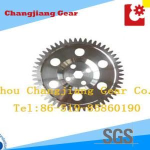 Industrial ANSI Standard Large Sprocket Spur Gear with Six Holes