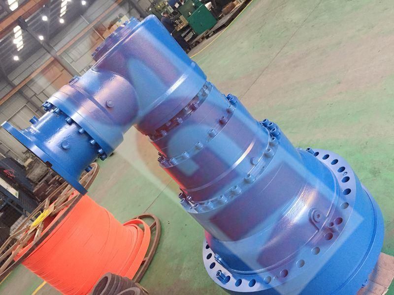 Solid Shaft Planetary Gearbox with Flange / Foot Mounted