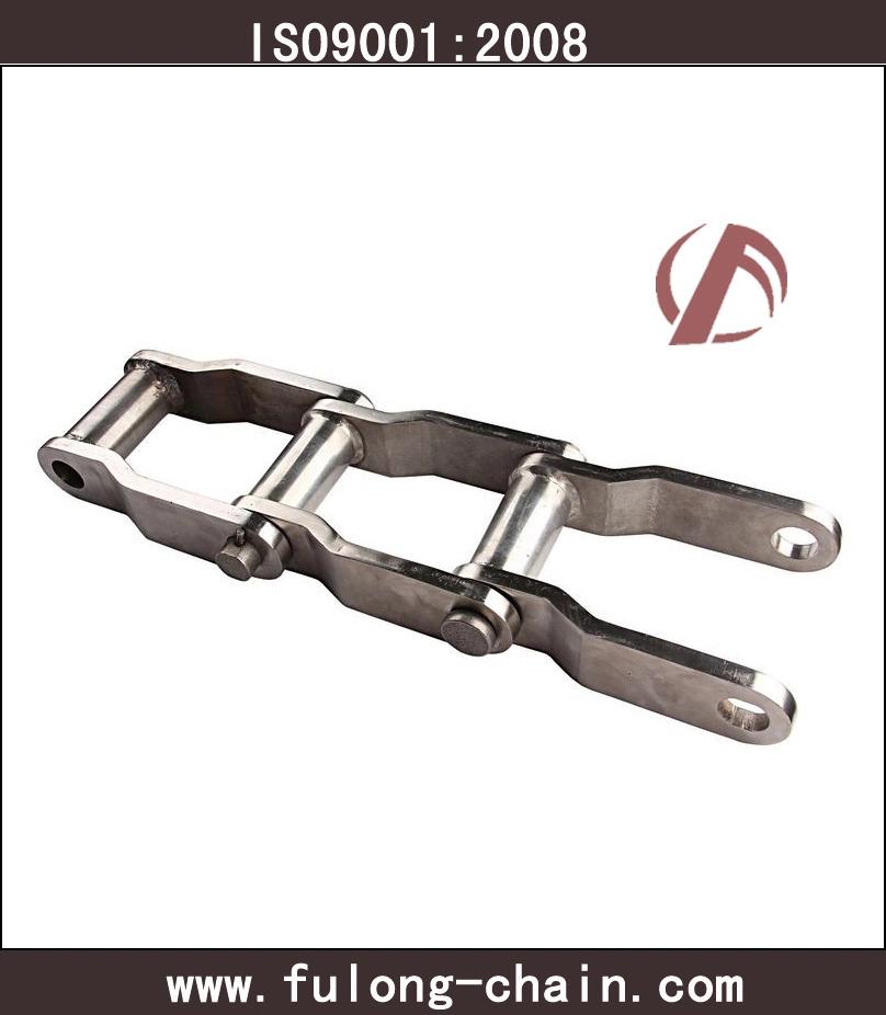 DIN Standard 153.67mm Pitch Galvanized Chain Link Welded Metal Steel Chains