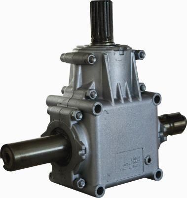 Alunimun Alloy Material Made Worm and Wheel Transmission Pto Gearbox for Agricultural Equipment/Machinery