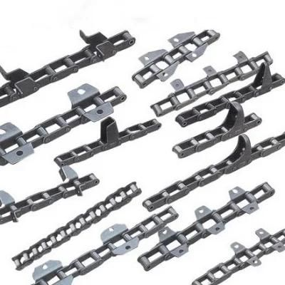 41.4mm Pitch S45K1 S55K1 S55K1f1 S55HK1 S Type Steel Agricultural Chain with Attachments