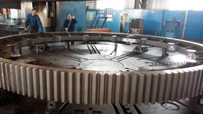 Casting Steel Large Module Spur Ring Girth Gear
