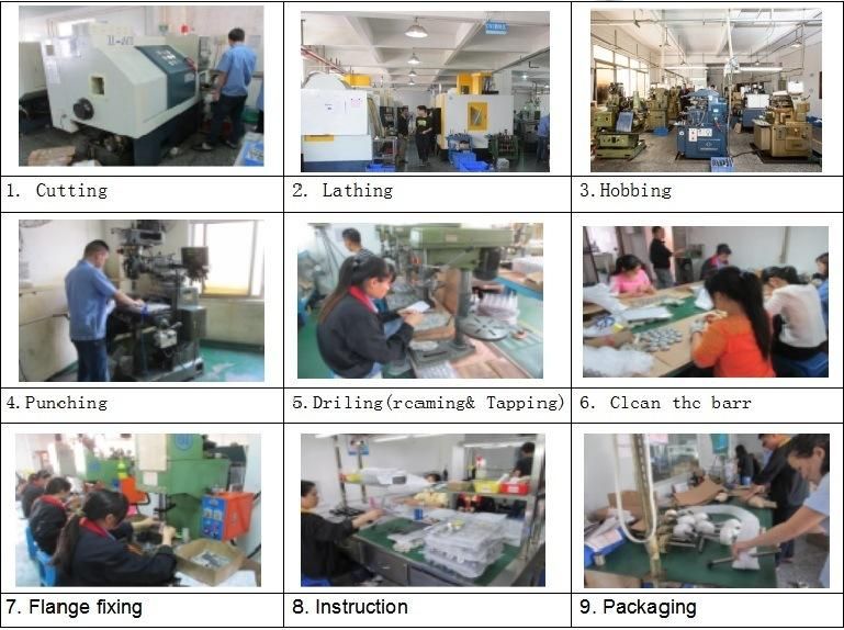 Conditioning and Quenching Sandblasting Treatment Transmission Metallurgy Helical Gear for Medical Machinery