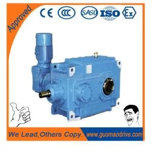 H/B3 Kv Transmission Gearbox Right Angle Helical 132kw Three Phase Motor Spiral Bevel Motor Gearbox