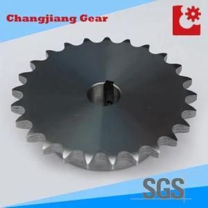 OEM Wheel Chain Gear Welded Stainless Cast Iron Sprocket with Screw Bore