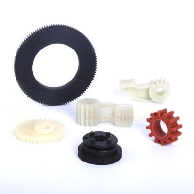 Manufacture PA66 30GF Small Plastic Spur Gear for Paper Shredder