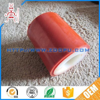 Rubber Coated Roller Plastic Conveyor Belt Tension Sheave Pulley Wheel