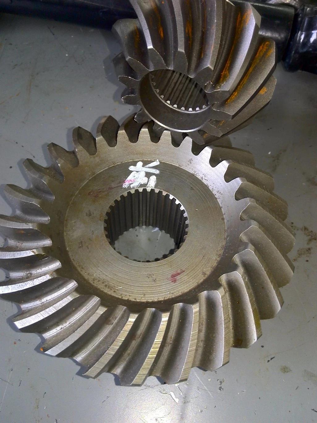 Steel Machining Hardware Spare Parts Transmission Gear