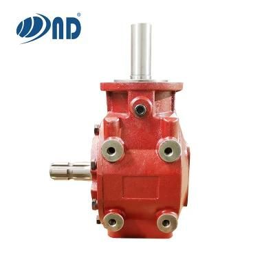 Right Angle Gear Box Pto Farm Rotary Slasher Feeder Mixer Wood Chipper Tractor Agricultural Machinery Parts Bevel Gearbox
