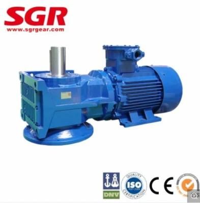 in Line Shaft Flange Helical Vertical Geared Box Gear Reducer