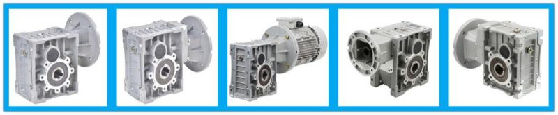Right Angle Power Transmission Helical Gearbox Like Bonfiglioli W and Motovario RV
