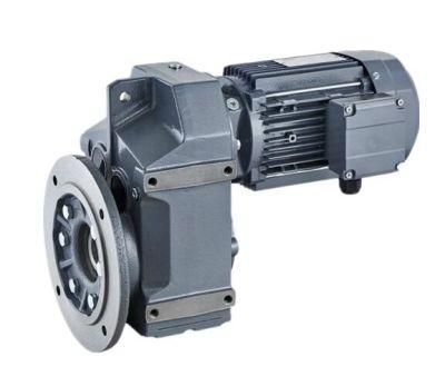 Parallel Shaft Helical Hard Teeth Surface Geared Motor F Series